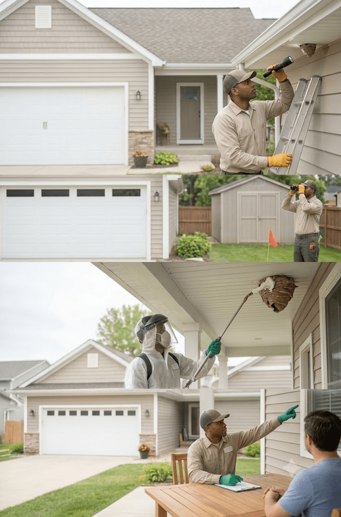 Our Wasp Removal Albany Process