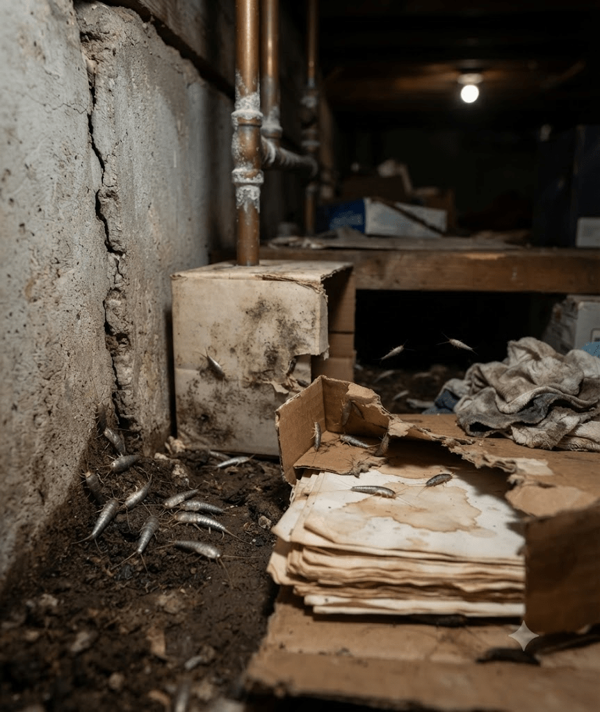 Why DIY Silverfish Control Often Falls Short